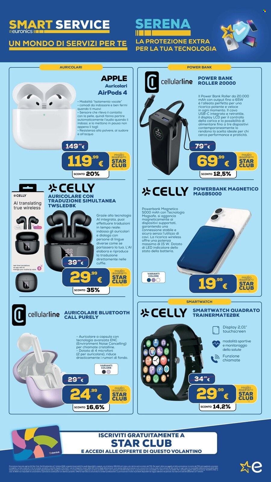 Volantino Euronics - 24/9/2026 - 7/10/2026. Pagina 9