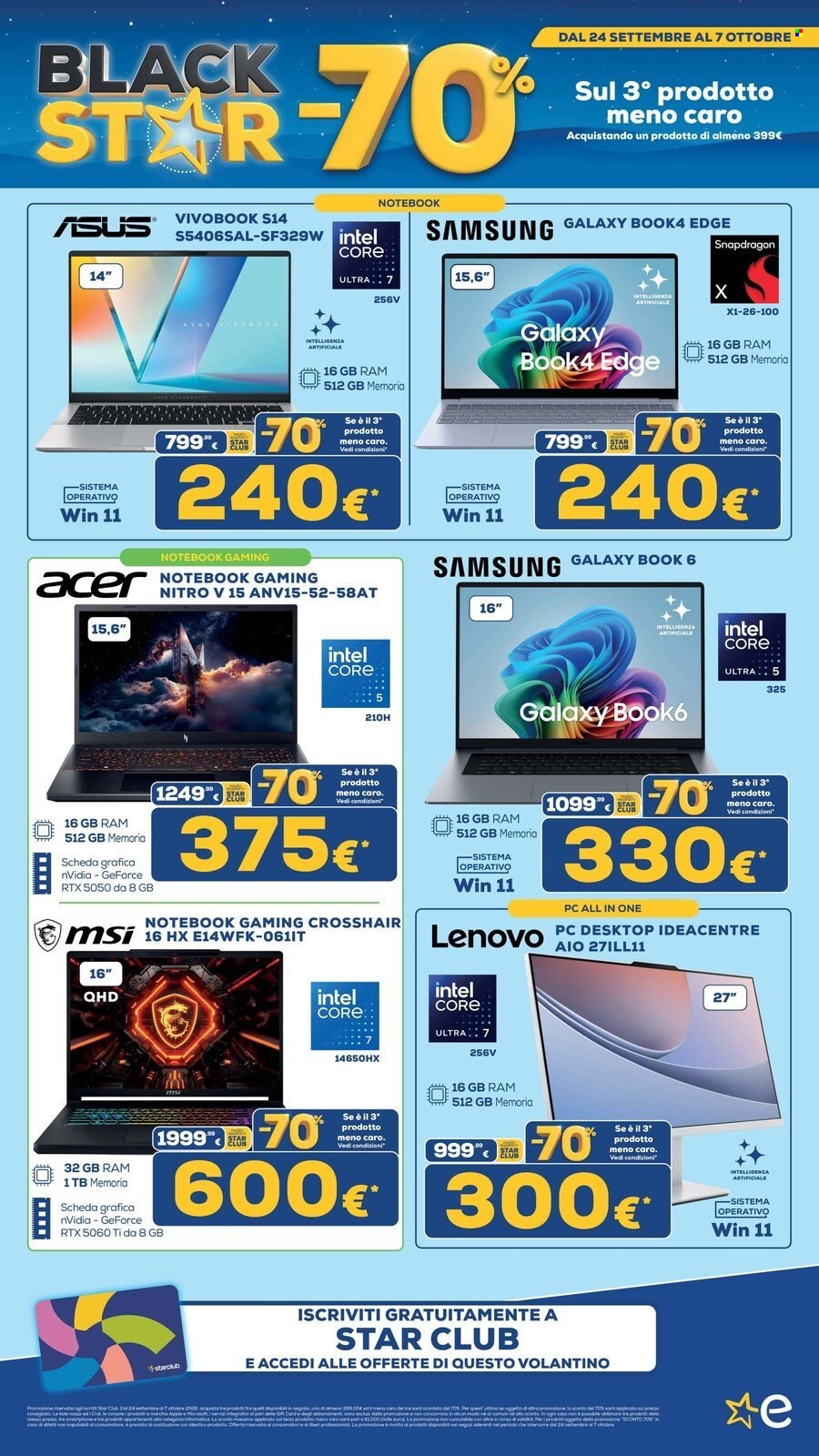 Volantino Euronics - 24/9/2026 - 7/10/2026. Pagina 11
