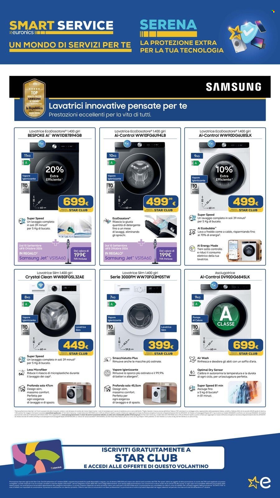 Volantino Euronics - 24/9/2026 - 7/10/2026. Pagina 27
