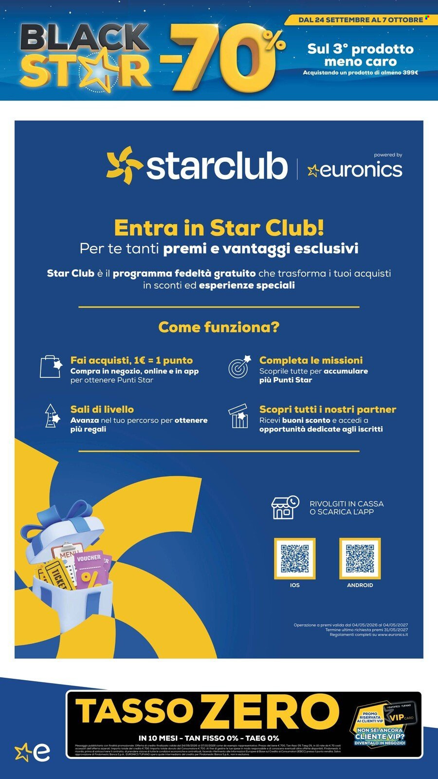Volantino Euronics - 24/9/2026 - 7/10/2026. Pagina 36
