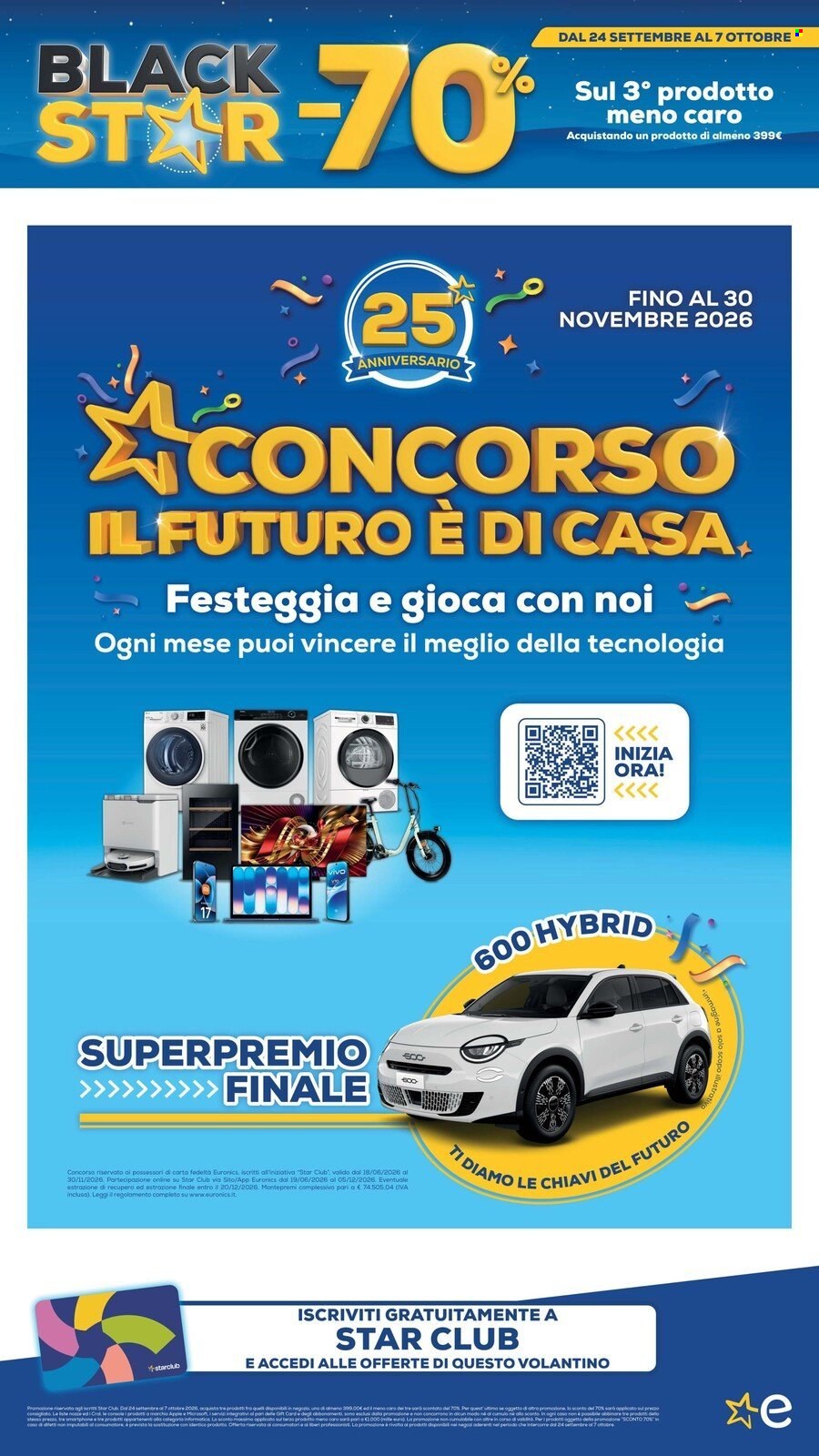 Volantino Euronics - 24/9/2026 - 7/10/2026. Pagina 37