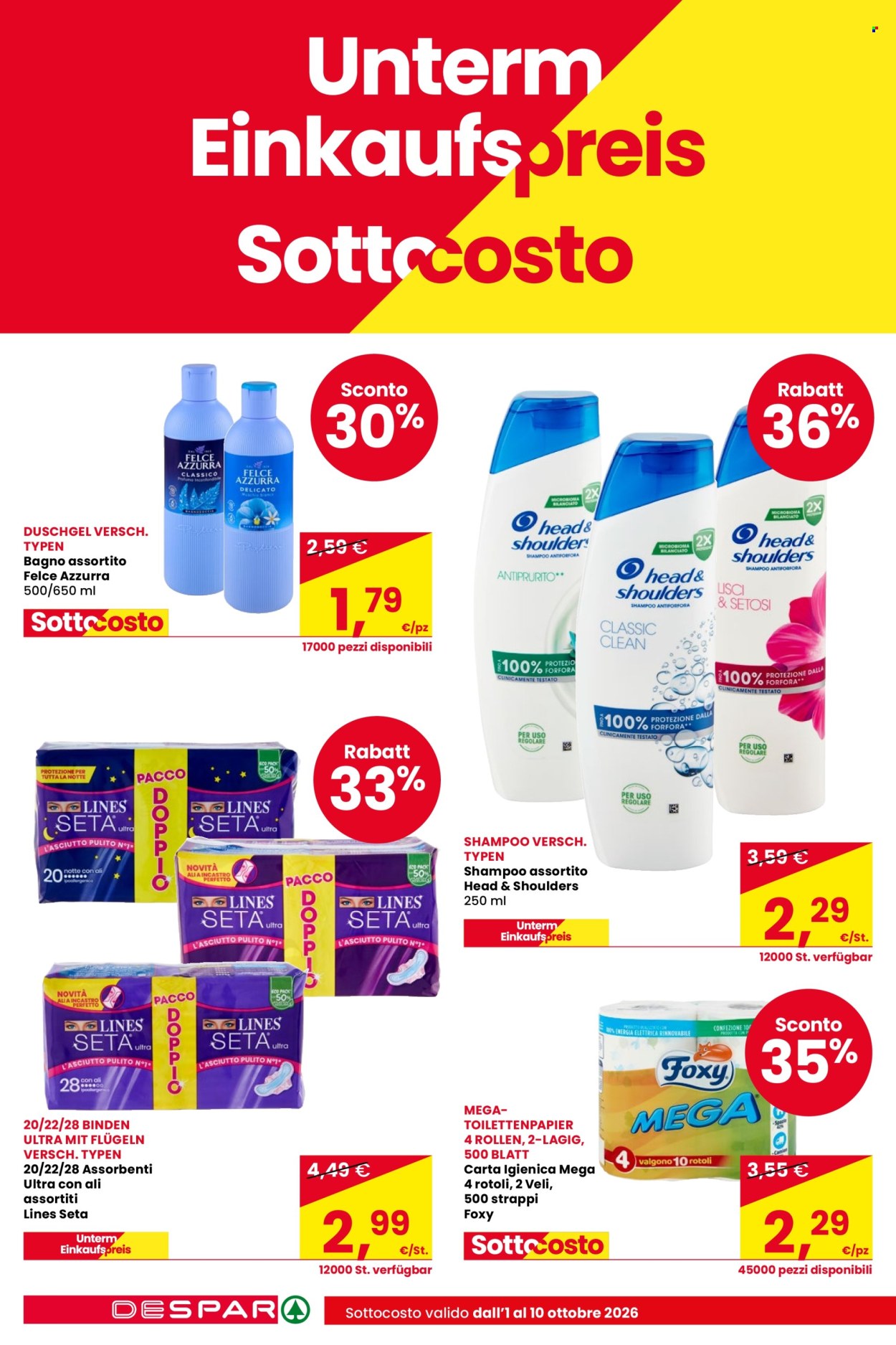 Volantino Despar - 1/10/2026 - 14/10/2026. Pagina 6