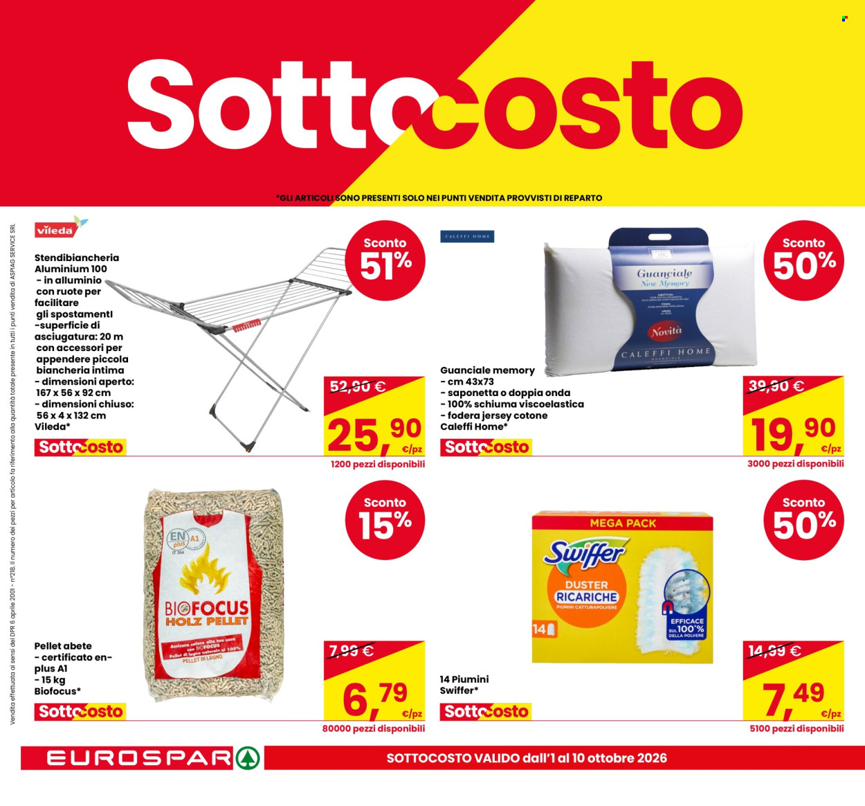 Volantino Eurospar - 1/10/2026 - 14/10/2026. Pagina 8