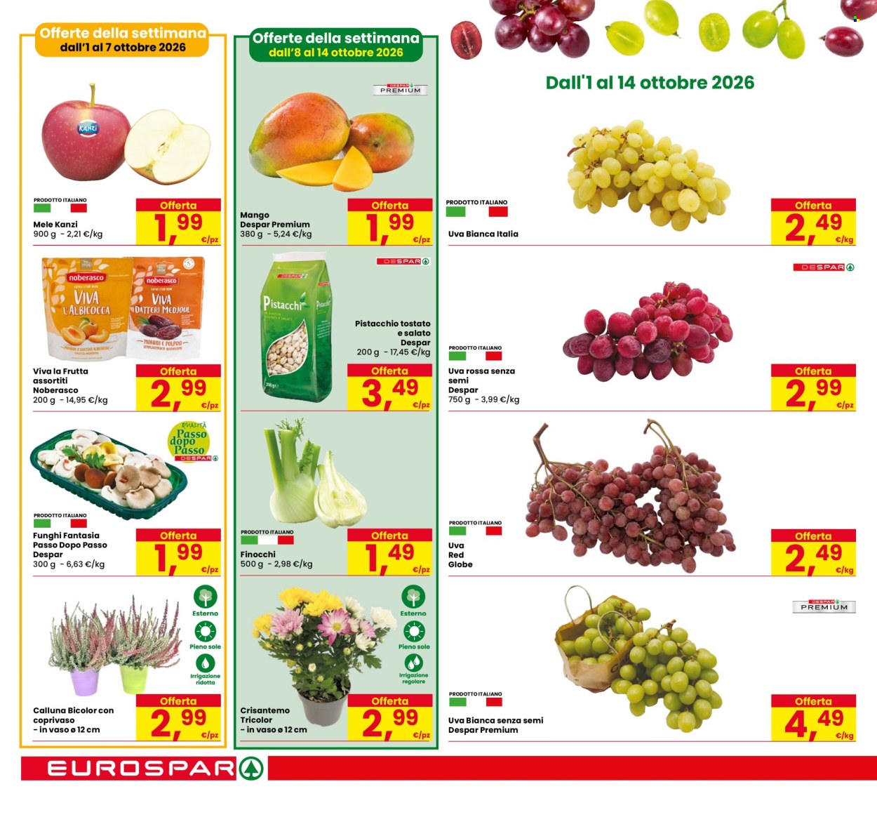Volantino Eurospar - 1/10/2026 - 14/10/2026. Pagina 10
