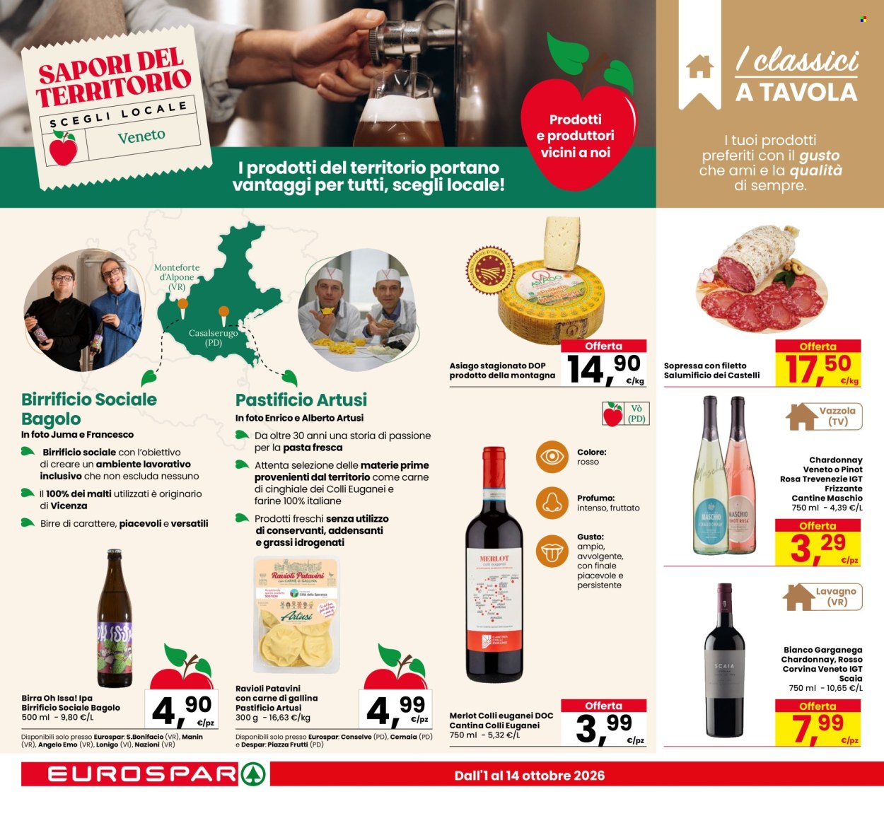Volantino Eurospar - 1/10/2026 - 14/10/2026. Pagina 12