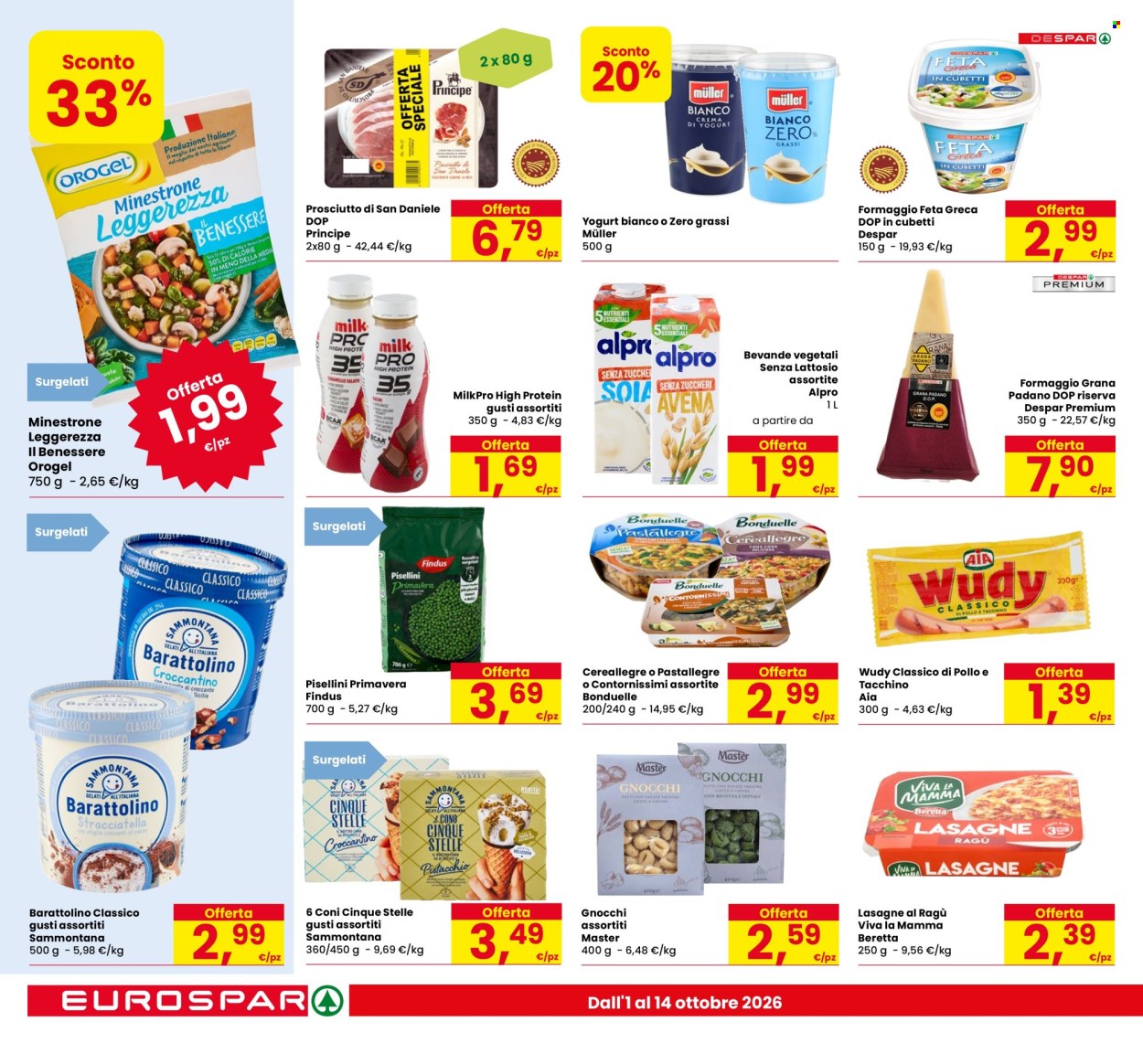 Volantino Eurospar - 1/10/2026 - 14/10/2026. Pagina 16