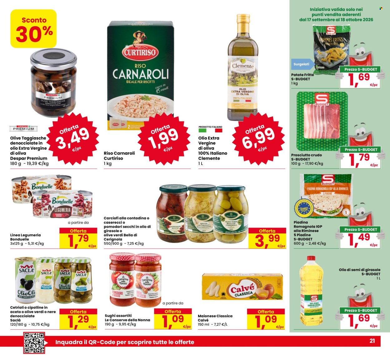 Volantino Eurospar - 1/10/2026 - 14/10/2026. Pagina 21