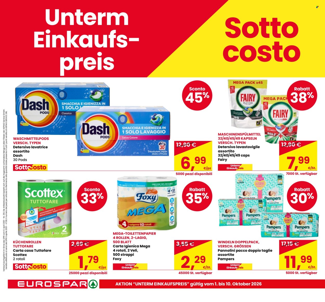 Volantino Eurospar - 1/10/2026 - 14/10/2026. Pagina 6