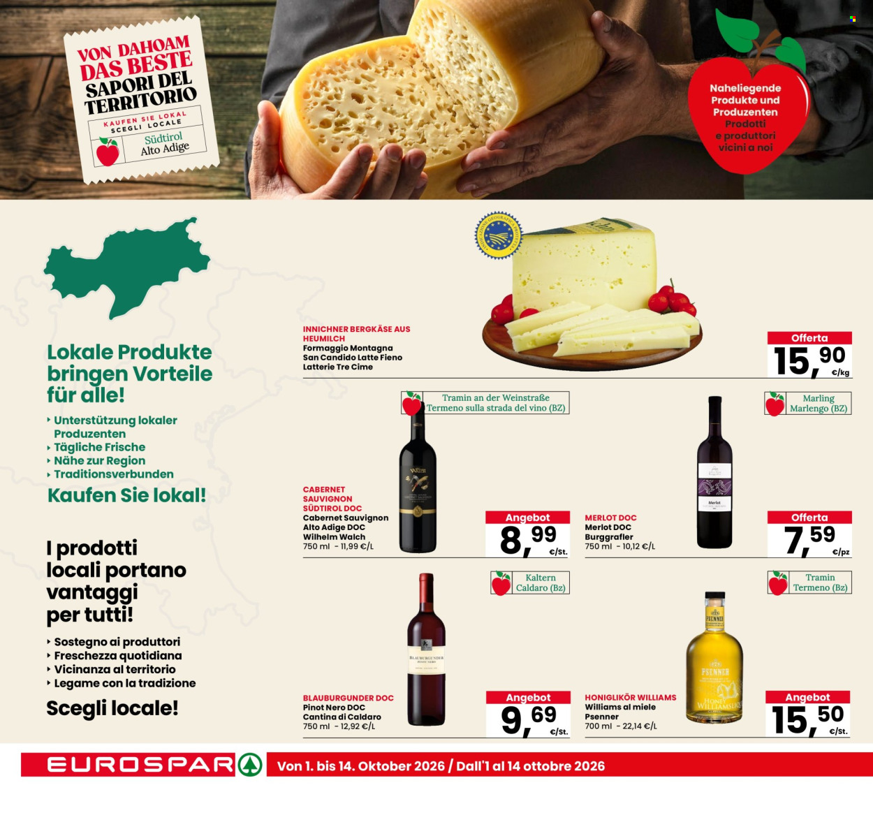 Volantino Eurospar - 1/10/2026 - 14/10/2026. Pagina 12