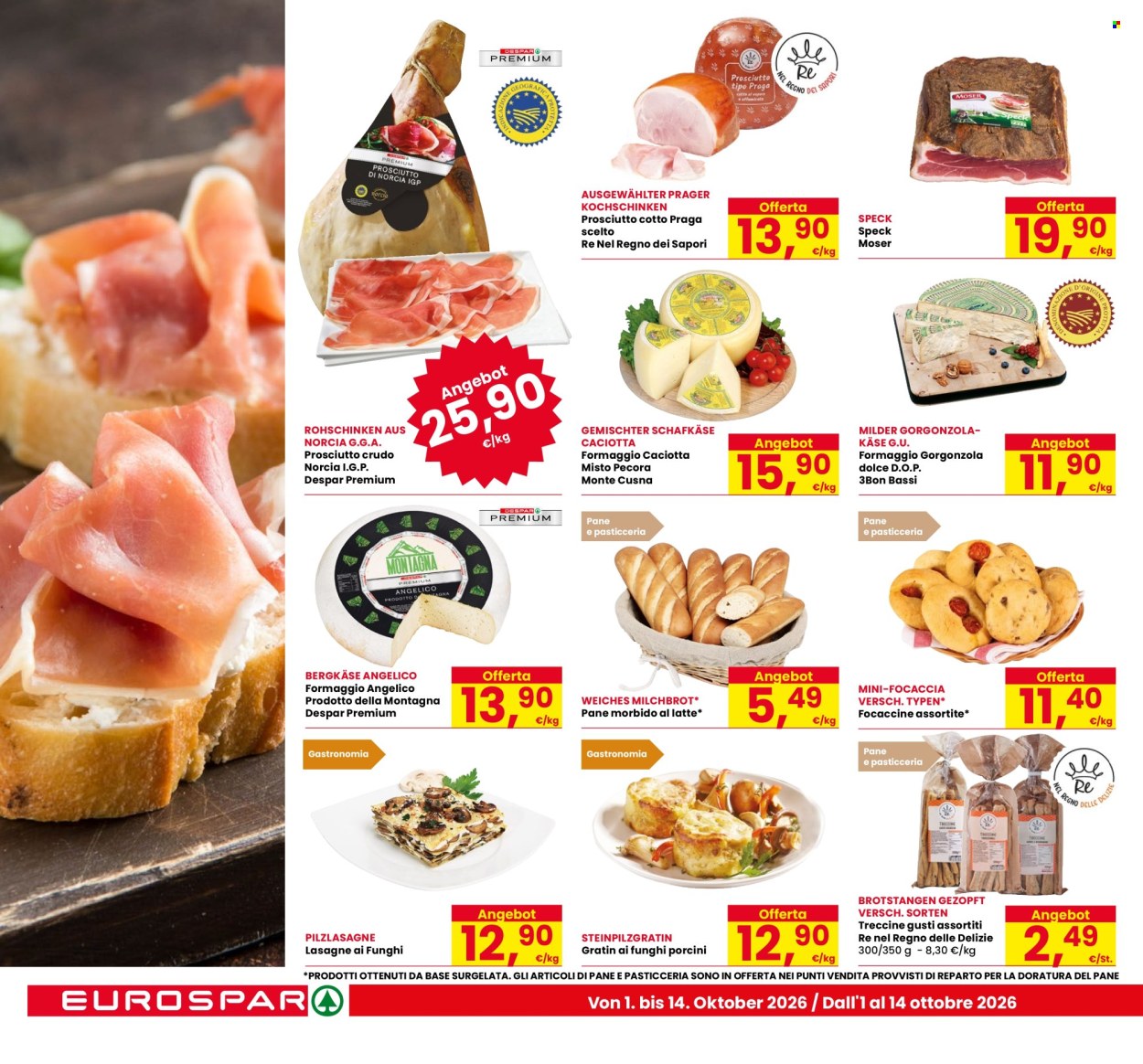 Volantino Eurospar - 1/10/2026 - 14/10/2026. Pagina 14
