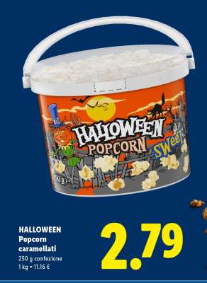 Halloween Popcorn caramellati