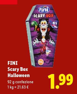 FINI Scary Box Halloween