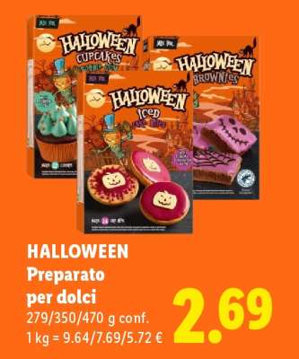 HALLOWEEN Preparato per dolci