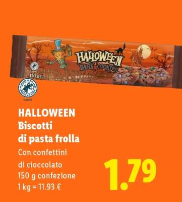 HALLOWEEN Biscotti di pasta frolla