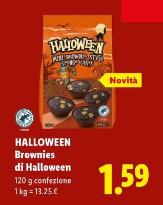 HALLOWEEN Brownies di Halloween