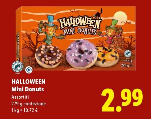 Halloween Mini Donuts