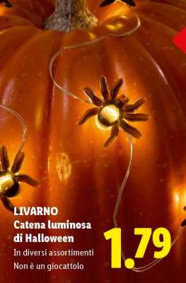 LIVARNO Catena luminosa di Halloween