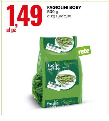 Fagiolini Boby