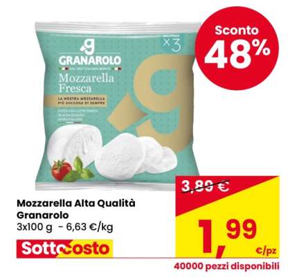 Mozzarella Alta Qualità Granarolo
