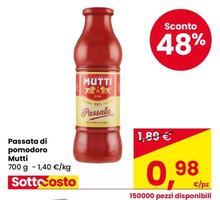 PASSATA DI POMODORO MUTTI