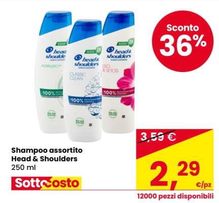 Shampoo assortito Head & Shoulders