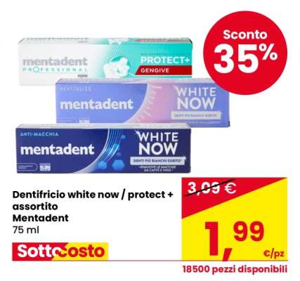 Dentifricio white now / protect + assortito