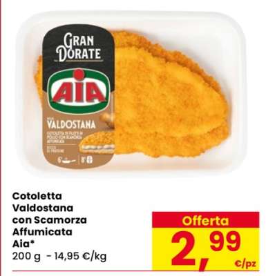 Cotoletta Valdostana con Scamorza Affumicata