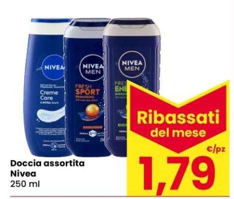 Doccia assortita