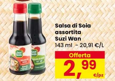 Salsa di Soia assortita