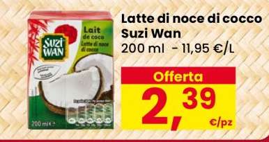 Latte di noce di cocco Suzi Wan