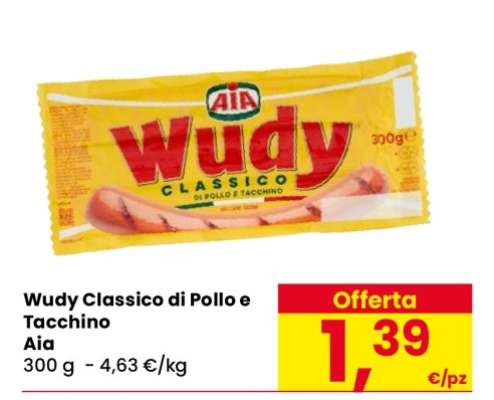 Wudy Classico di Pollo e Tacchino