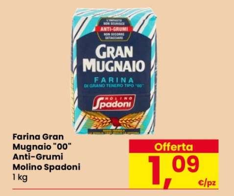 Farina Gran Mugnaio "00" Anti-Grumi Molino Spadoni