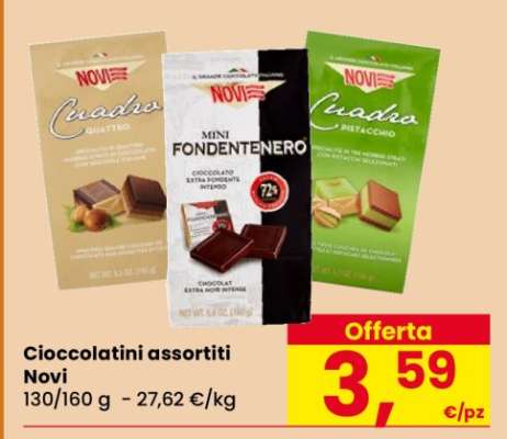 Cioccolatini assortiti