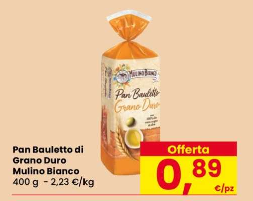pan bauletto di grano duro