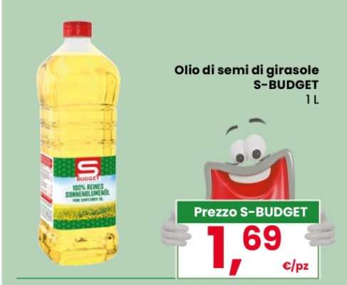 Olio di semi di girasole S-BUDGET