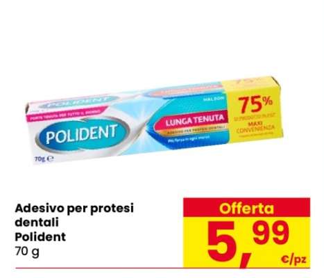 ADESIVO PER PROTESI DENTALI