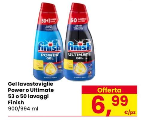 Gel lavastoviglie Power o Ultimate