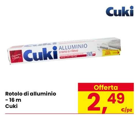 Rotolo di alluminio - 16 m