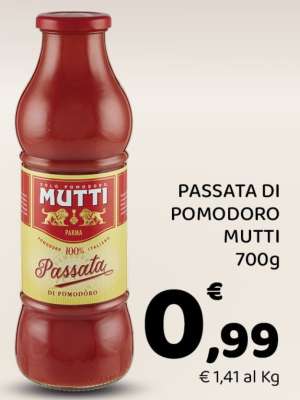 PASSATA DI POMODORO MUTTI 700g