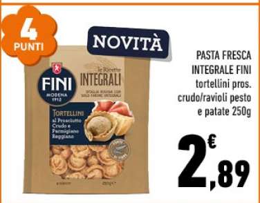 PASTA FRESCA INTEGRALE FINI