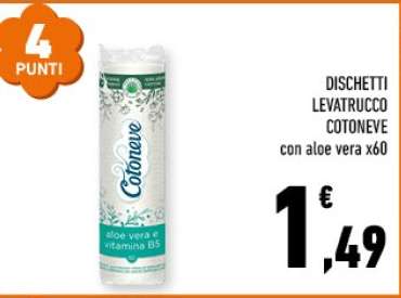 DISCHETTI LEVATRUCCO COTONEVE