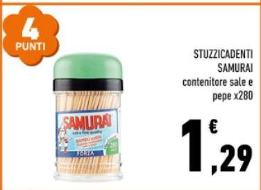 STUZZICADENTI SAMURAI