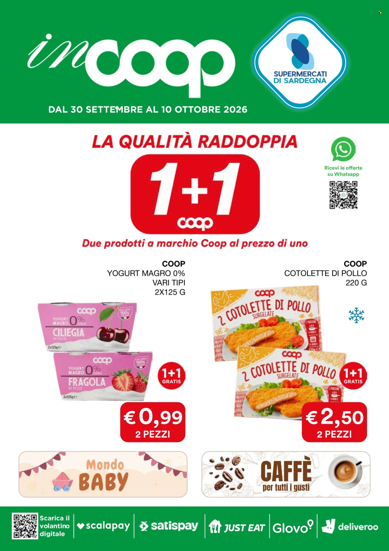 Volantino Coop - 30/9/2026 - 10/10/2026. Pagina 1