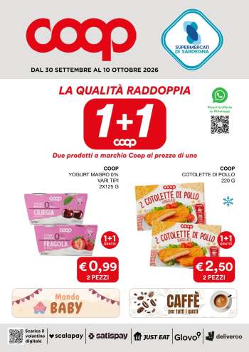 Volantino Coop - 30/9/2026 - 10/10/2026.