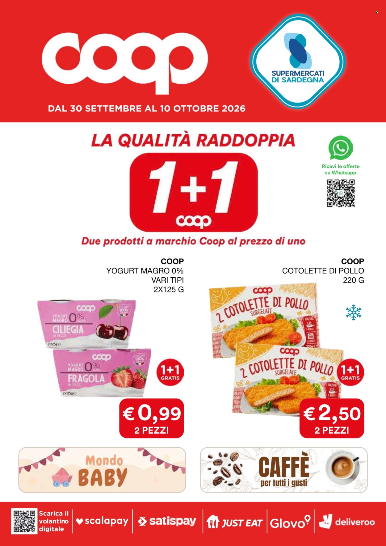 Volantino Coop - 30/9/2026 - 10/10/2026. Pagina 1