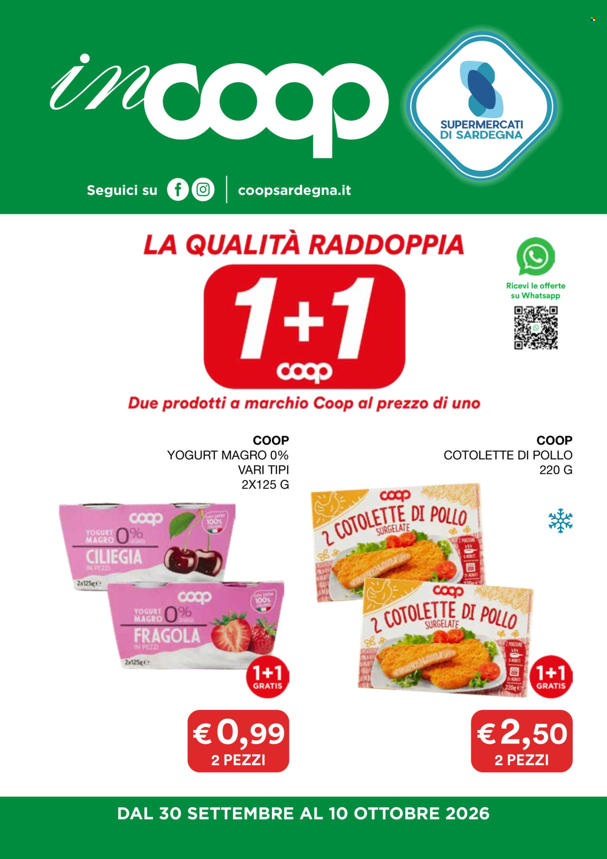 Volantino Coop - 30/9/2026 - 10/10/2026. Pagina 1