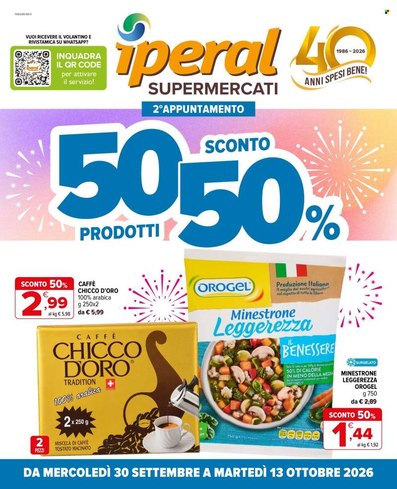Volantino Iperal - 30/9/2026 - 13/10/2026.
