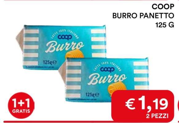 Coop Burro Panetto