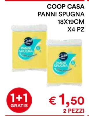 COOP CASA PANNI SPUGNA