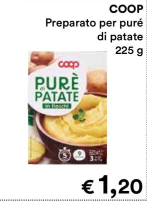 COOP Preparato per puré di patate